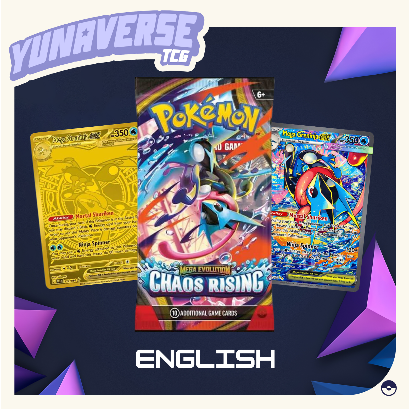 Chaos Rising Booster Pack – YunaverseTCG