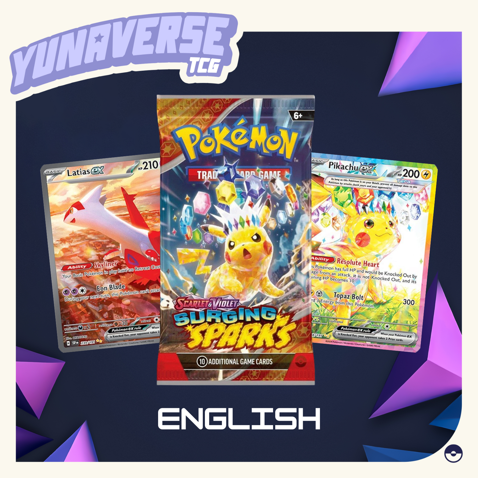 how many packs come in surging sparks booster box Surging Sparks Booster Pack – YunaverseTCG