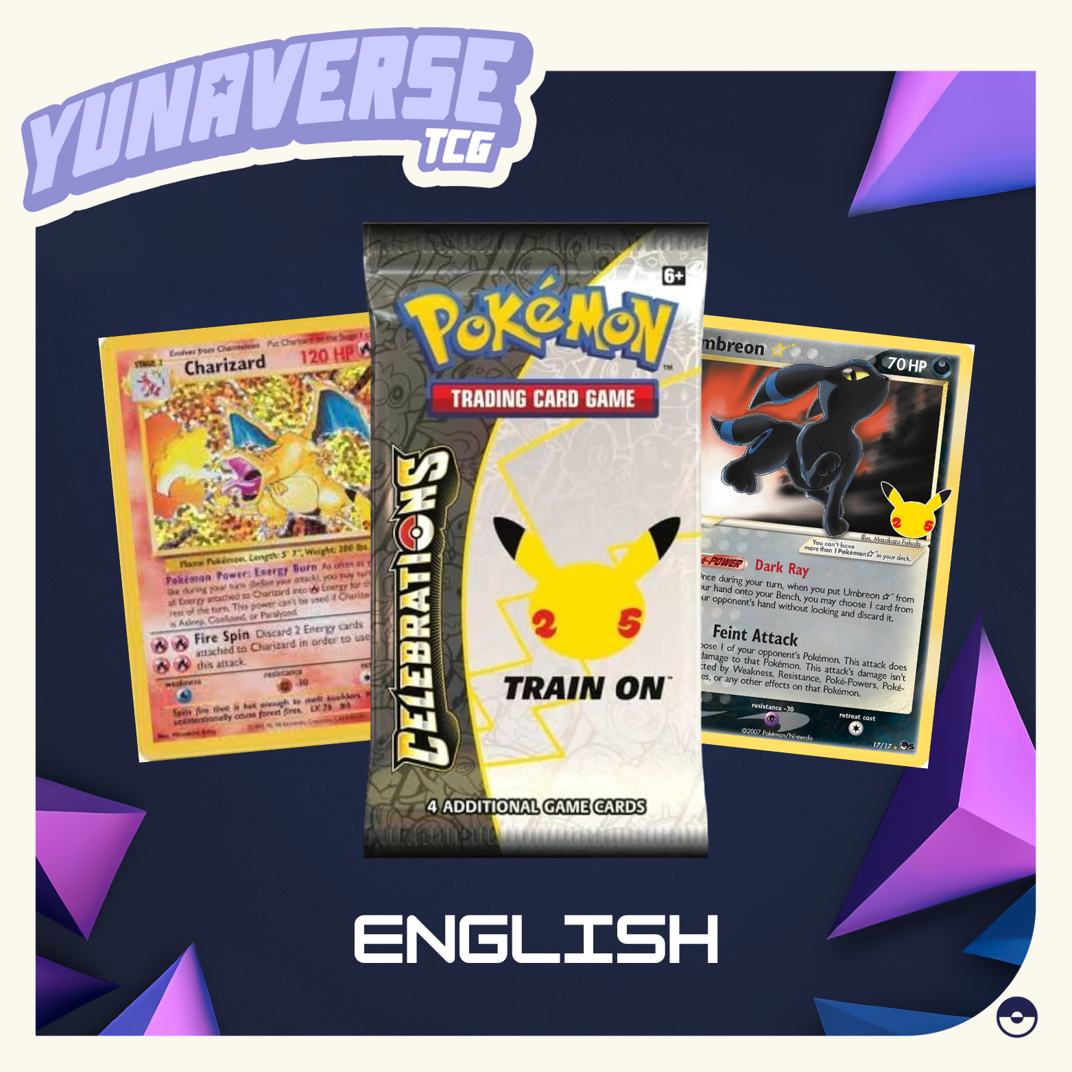 Celebrations Booster Pack YunaverseTCG Celebrations Booster Pack YunaverseTCG