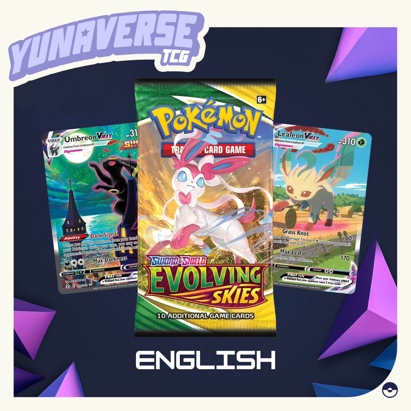 evolving skies pokemon booster pack Evolving Skies Booster Pack – YunaverseTCG
