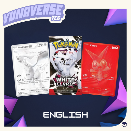 Black Bolt/White Flare Packs